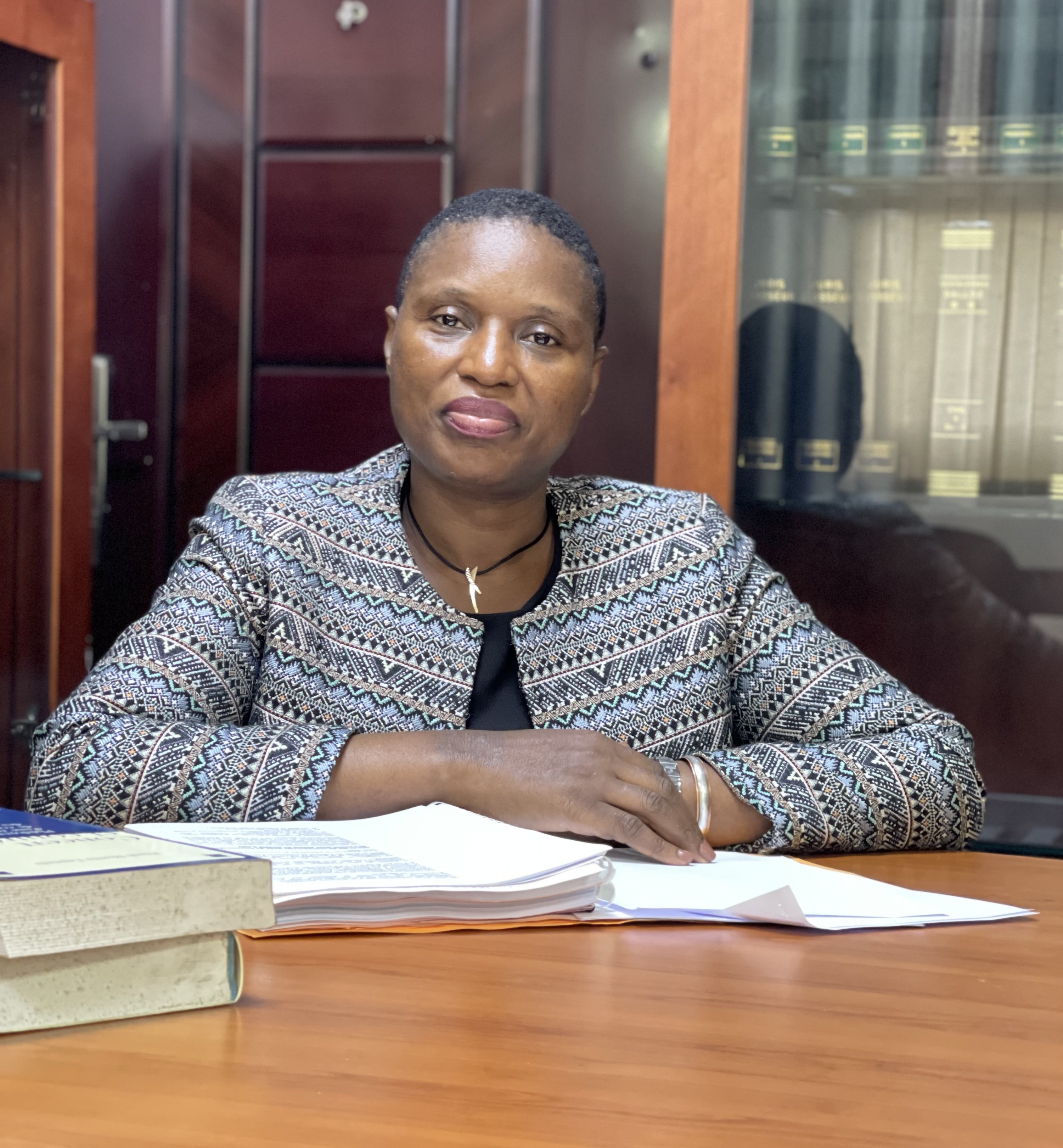 Portrait de la Presidente du Tribunal de Commerce d'Abidjan